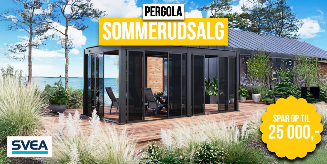 Ellevilde priser på pergola!